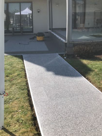 Das Ergebnis: Eine sanierte Terrasse